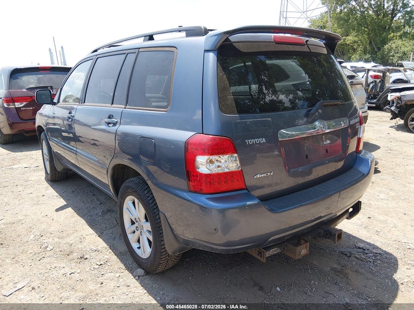 2006 TOYOTA HIGHLANDER HYBRID auction photo 3