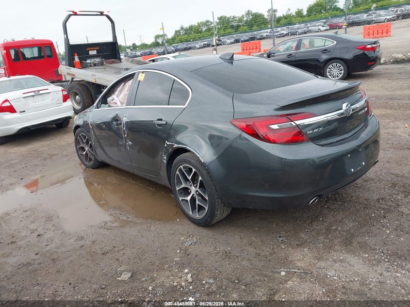 Vin: 2g4gl5ex1h9195919, lot: 45963188, buick regal turbo sport touring 20173