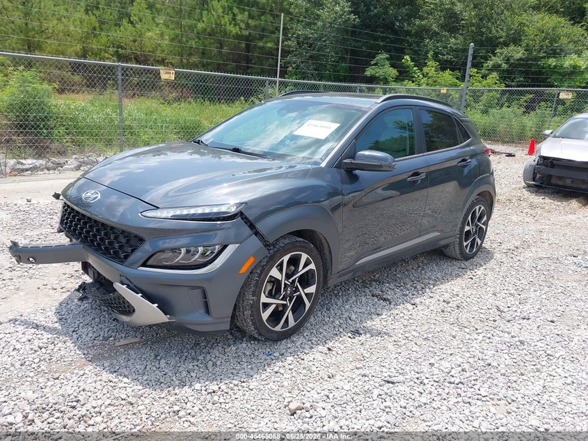 2022 HYUNDAI KONA auction photo 2