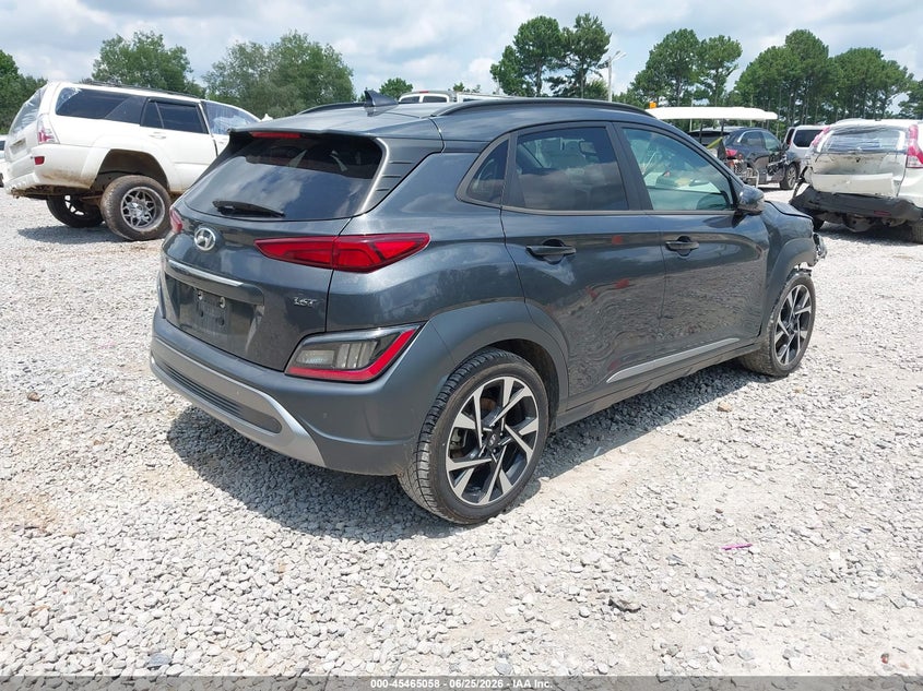 2022 HYUNDAI KONA auction photo 4