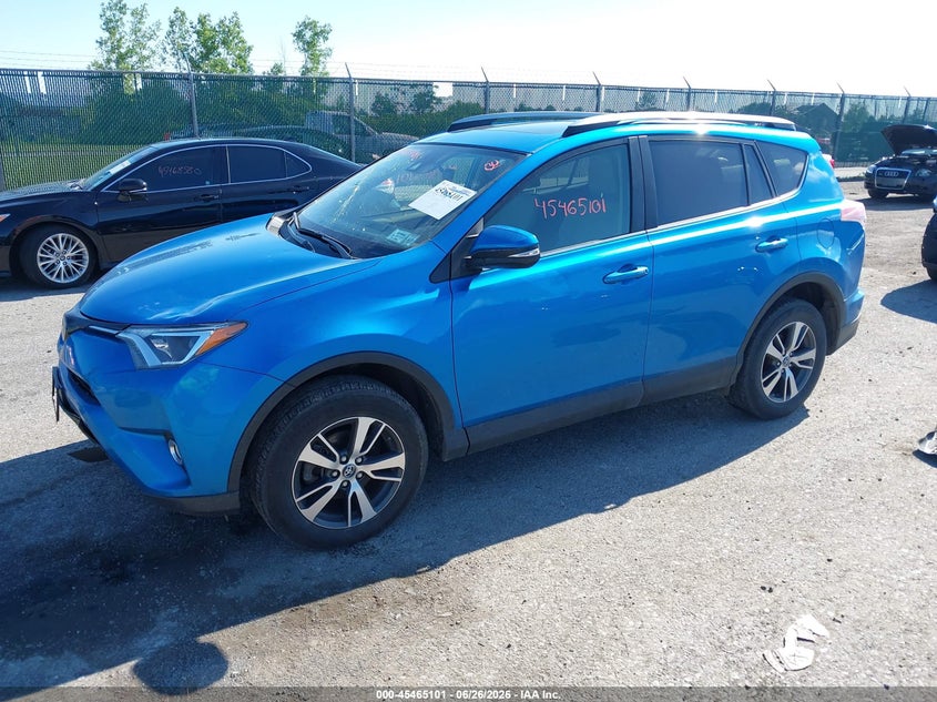 2018 Toyota RAV 4, Удар спереди, IAAI, VIN JTMRFREV1JJ246114 — фото 2