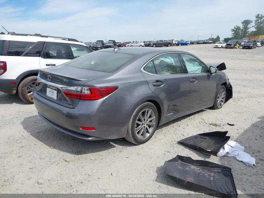 Vin: jthbw1gg0g2112925, lot: 45963253, lexus es 300h 20164