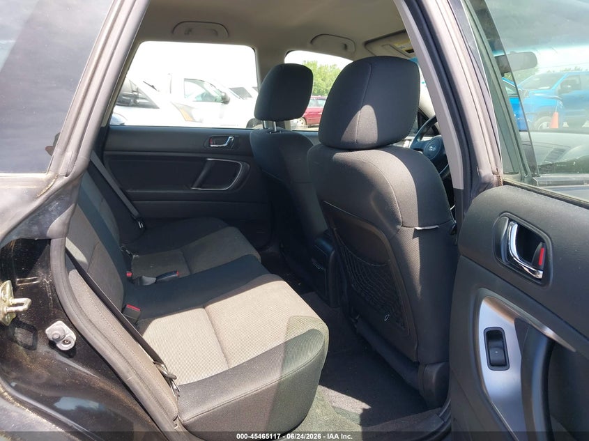 2007 SUBARU OUTBACK WAGON 2.5L H-4 VVT, 175HP