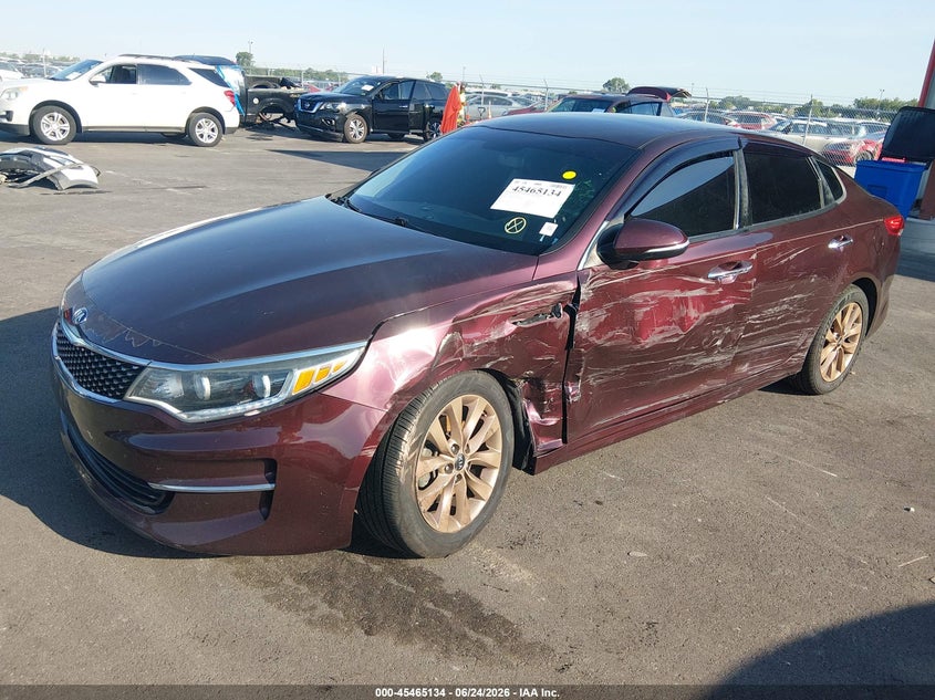 Vin: 5xxgu4l3xgg003478, lot: 45963271, kia optima ex 20162