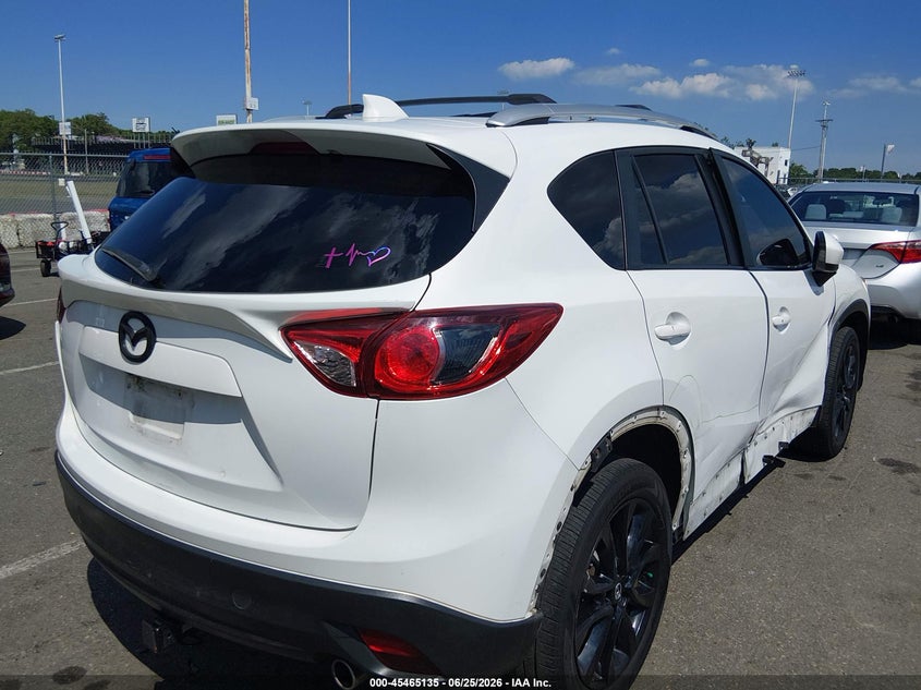 Vin: jm3ke4dy2e0415109, lot: 45963272, mazda cx-5 grand touring 20144