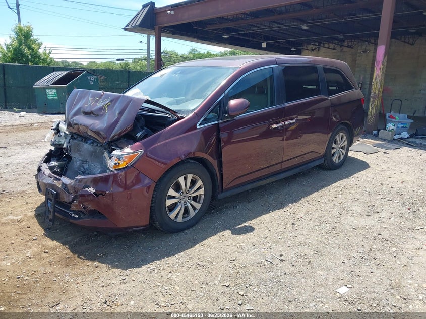 5FNRL5H62FB004016 2015 HONDA ODYSSEY EX-L photo 1