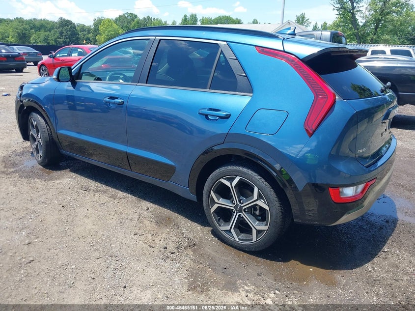 Vin: kndcr3lexr5197738, lot: 45963297, kia niro ex touring 20243
