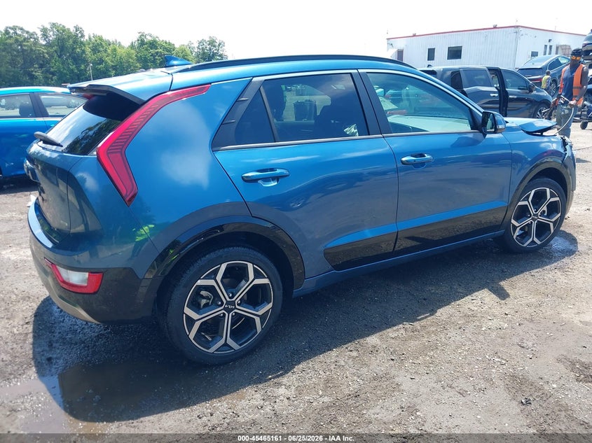 Vin: kndcr3lexr5197738, lot: 45963297, kia niro ex touring 20244