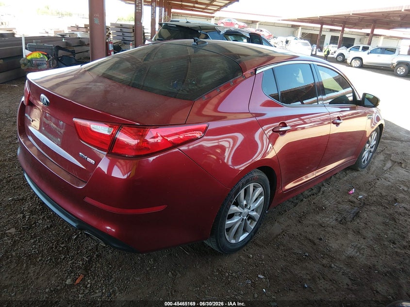 Vin: 5xxgn4a76eg328998, lot: 45963306, kia optima ex 20144