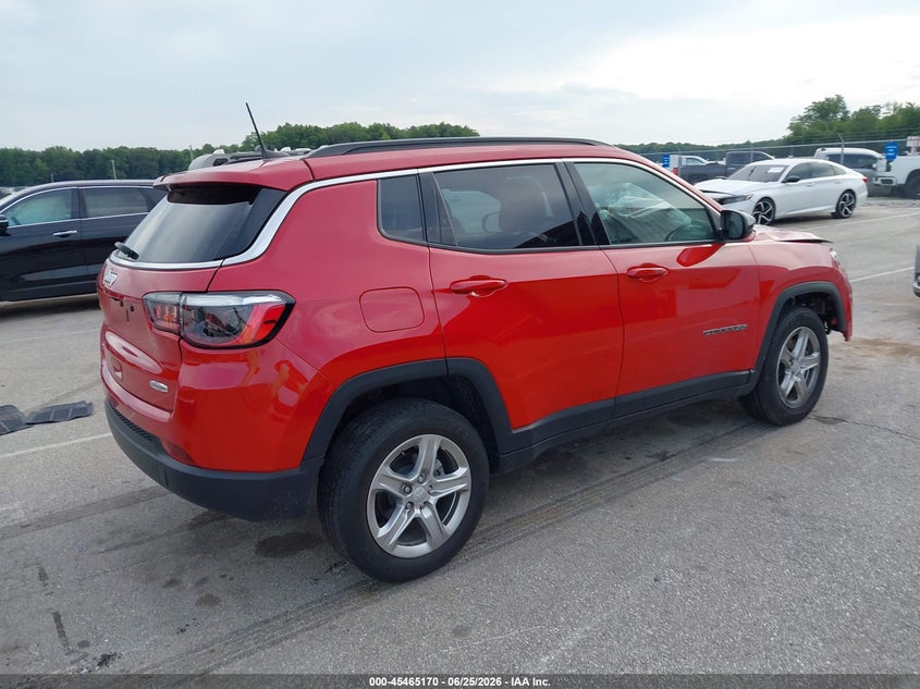 Vin: 3c4njdbn7pt548576, lot: 45963307, jeep compass latitude 4x4 20234