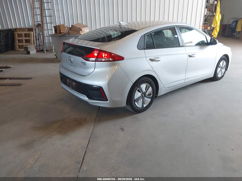 Vin: kmhc65lc3ku108022, lot: 45963330, hyundai ioniq hybrid blue 20194