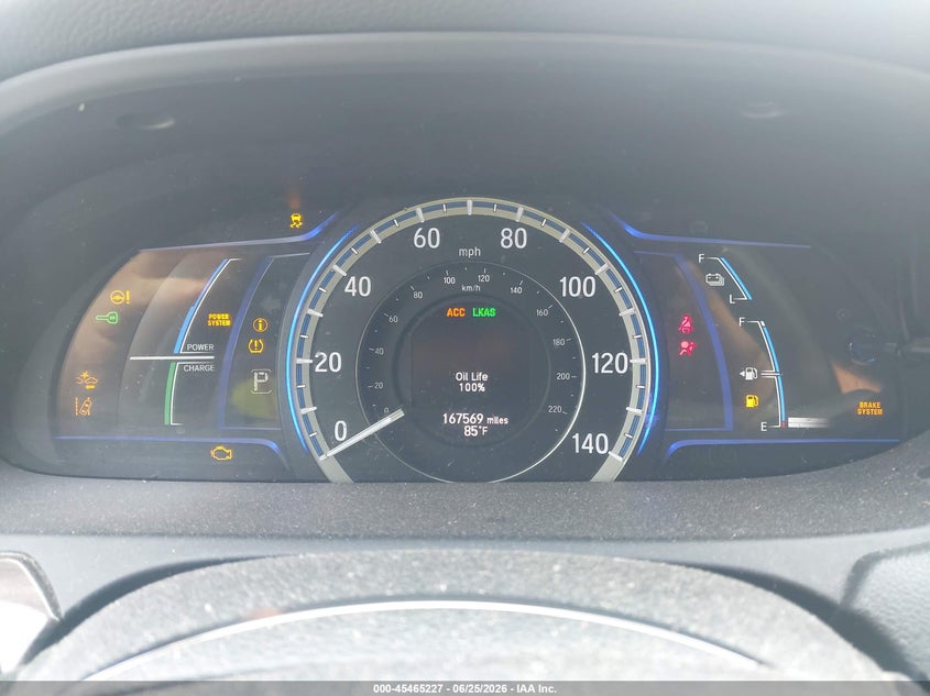 2017 HONDA ACCORD HYBRID auction photo 7