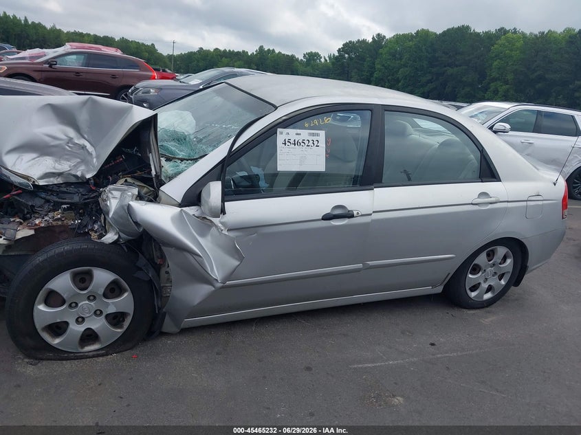 2008 Kia Spectra Ex VIN: KNAFE121885511412 Lot: 45465232
