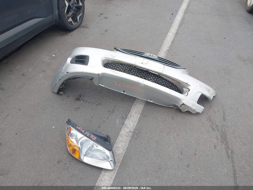 2008 Kia Spectra Ex VIN: KNAFE121885511412 Lot: 45465232