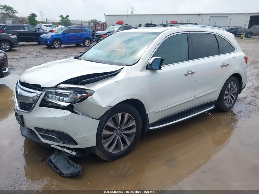 2016 ACURA MDX auction photo 2