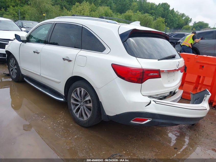 2016 ACURA MDX auction photo 3
