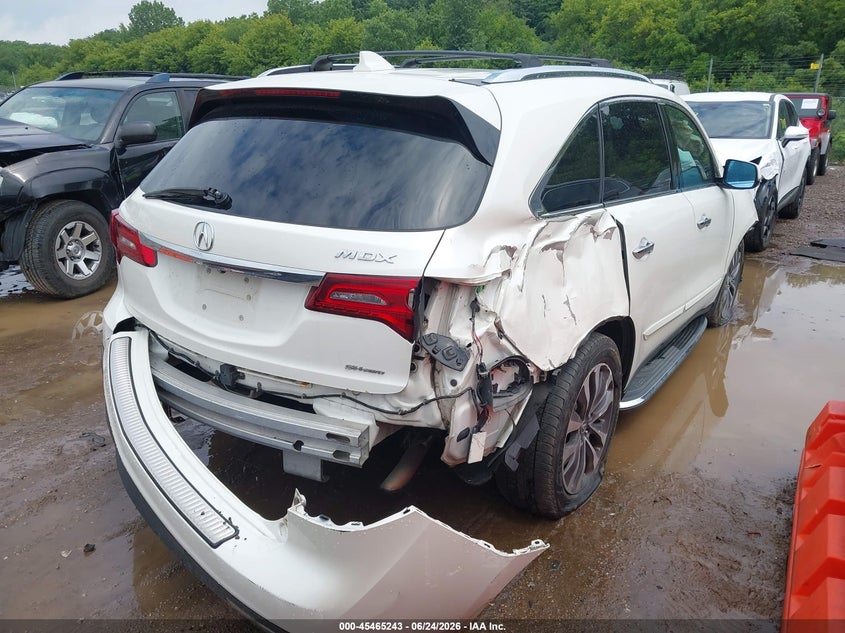 2016 ACURA MDX auction photo 4
