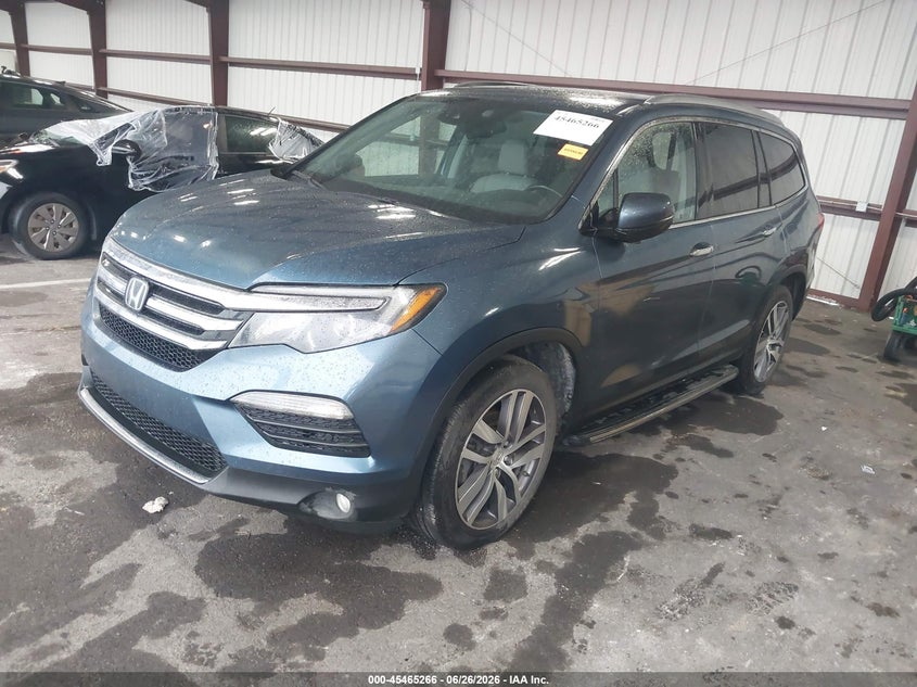Vin: 5fnyf6h0xgb116665, lot: 45963403, honda pilot elite 20162