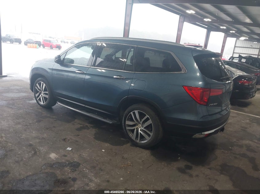 Vin: 5fnyf6h0xgb116665, lot: 45963403, honda pilot elite 20163