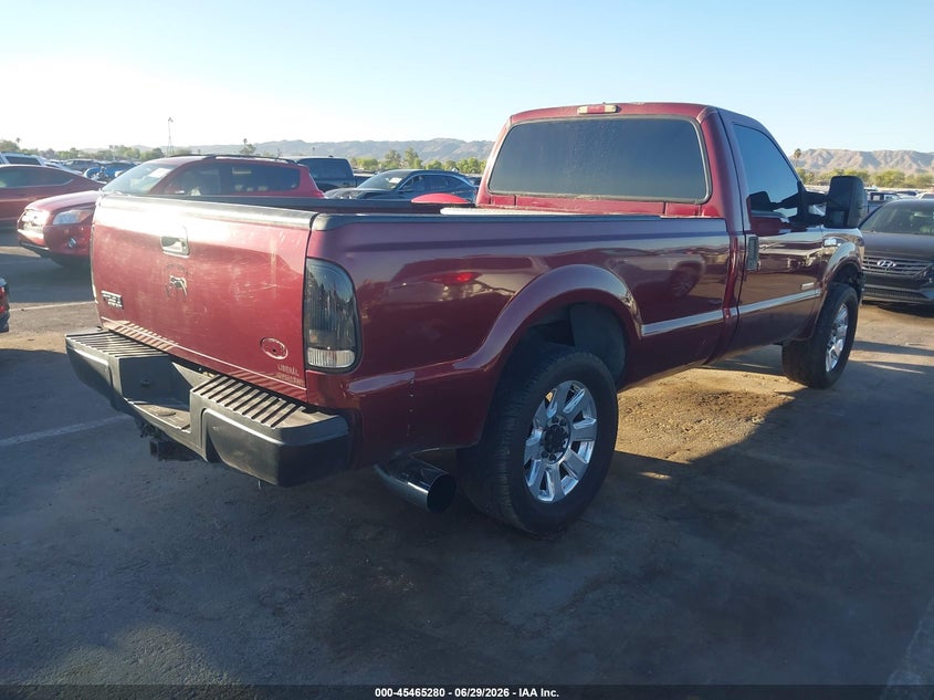 2005 FORD F350 VIN 1FTWF30P25EA77096 nuotrauka 4