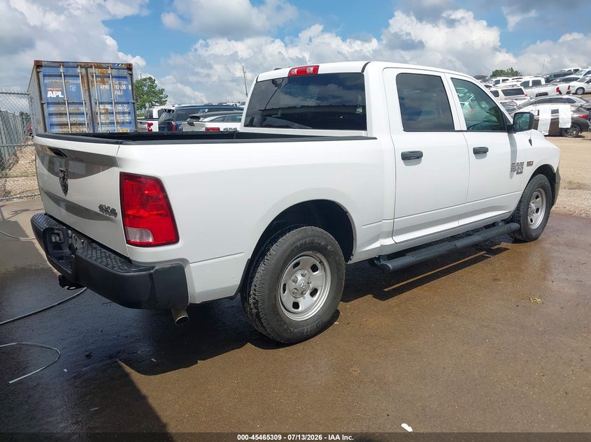 Vin: 1c6rr7kt5ms551457, lot: 45963446, ram 1500 classic tradesman  4x4 5'7 box 20214