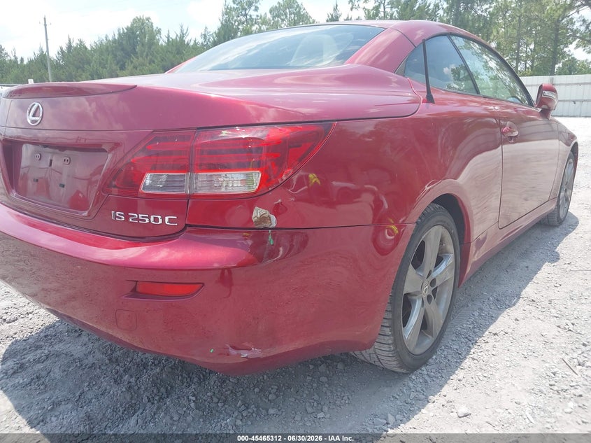 2014 LEXUS IS 250C auction photo 6