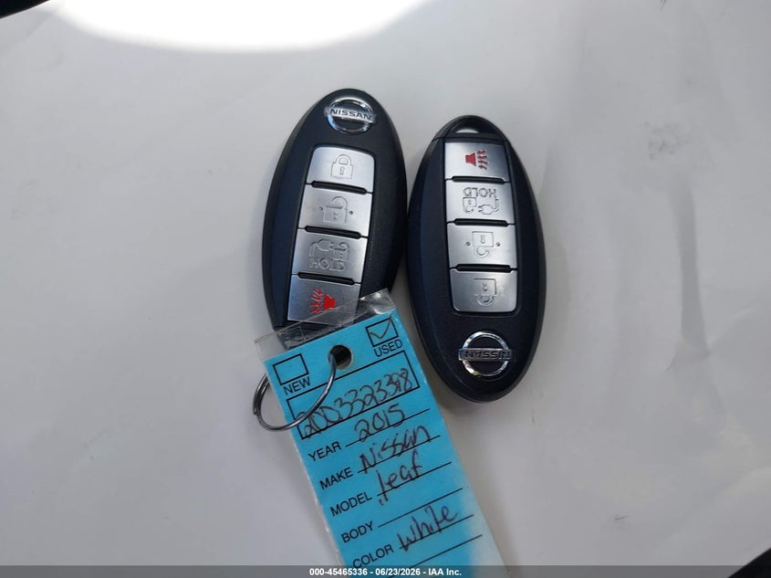 2015 Nissan Leaf S VIN: 1N4AZ0CP7FC329147 Lot: 45465336