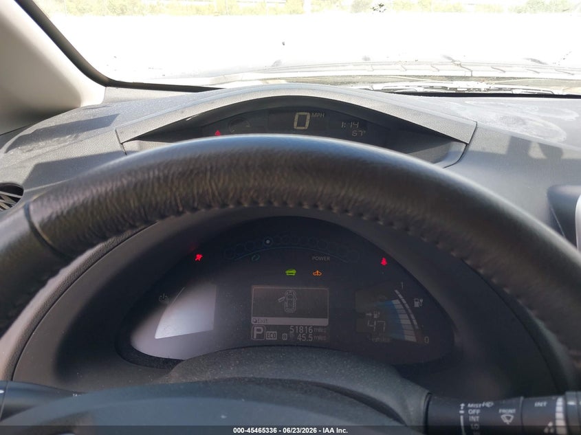 2015 NISSAN LEAF auction photo 7