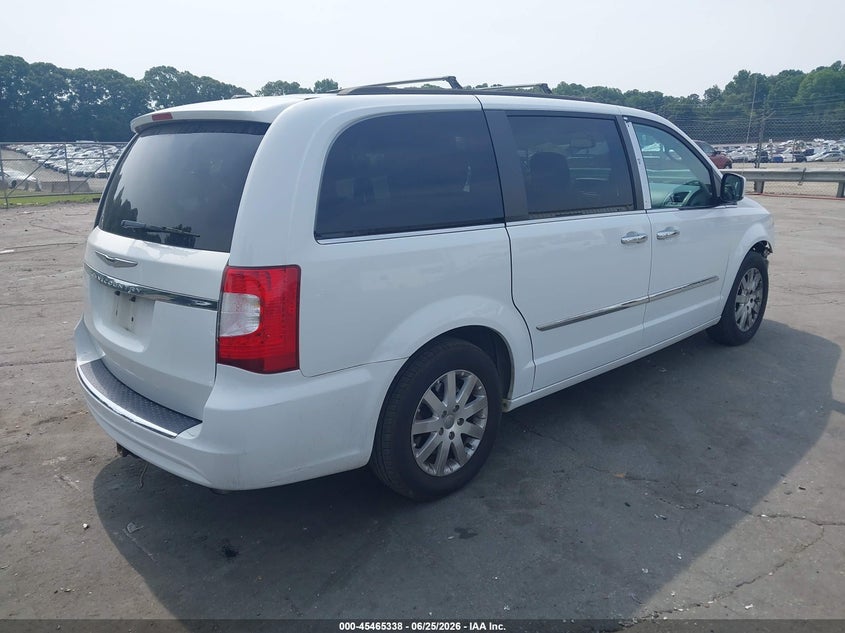 Vin: 2c4rc1bg0fr698820, lot: 45963474, chrysler town & country touring 20154