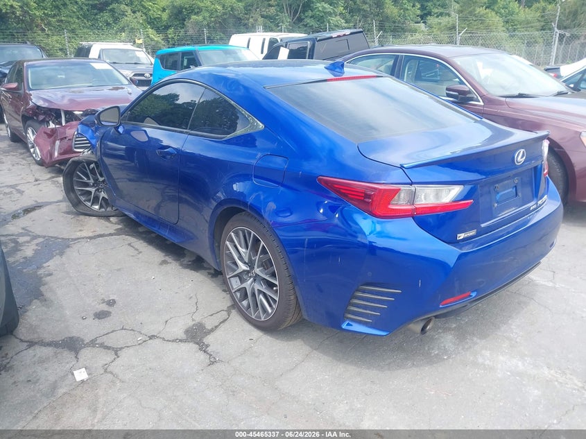 Vin: jthse5bc5f5005560, lot: 45963475, lexus rc 350 20153