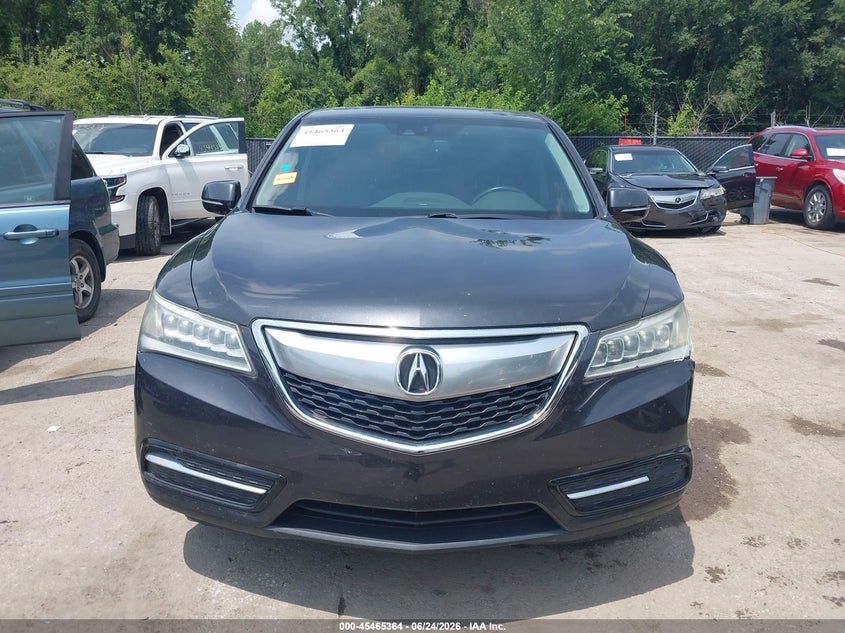 2014 Acura Mdx Technology Package VIN: 5FRYD4H45EB011962 Lot: 45465364