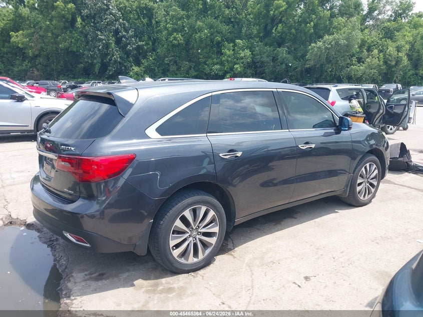 2014 Acura Mdx Technology Package VIN: 5FRYD4H45EB011962 Lot: 45465364