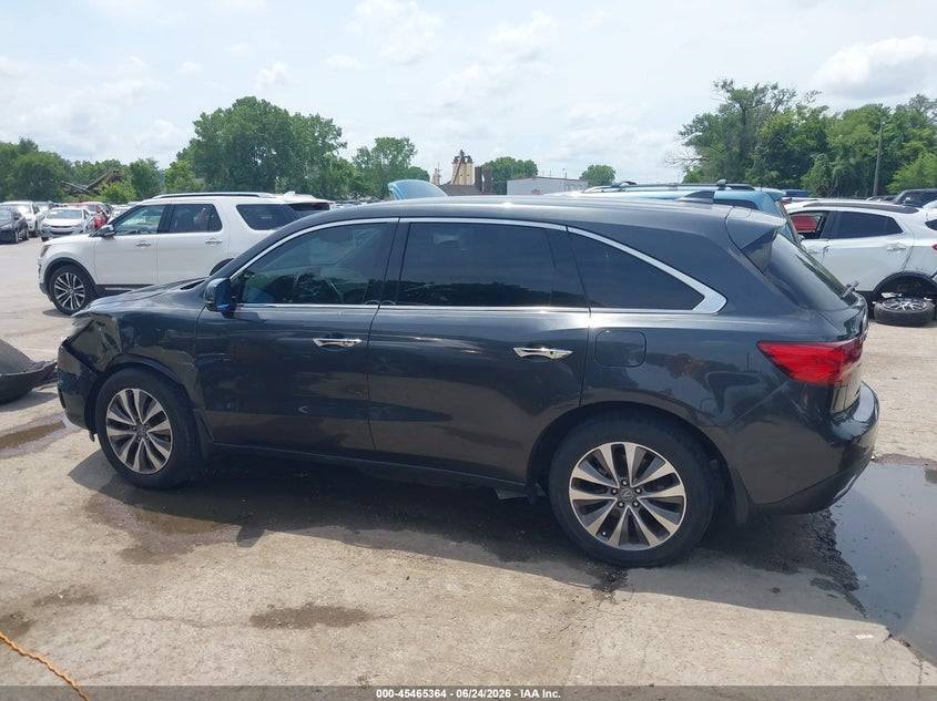 2014 Acura Mdx Technology Package VIN: 5FRYD4H45EB011962 Lot: 45465364