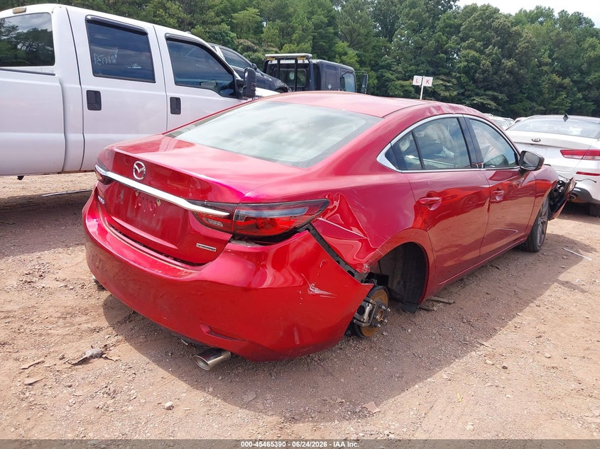 Vin: jm1gl1vm4m1616176, lot: 45963527, mazda mazda6 touring 20214