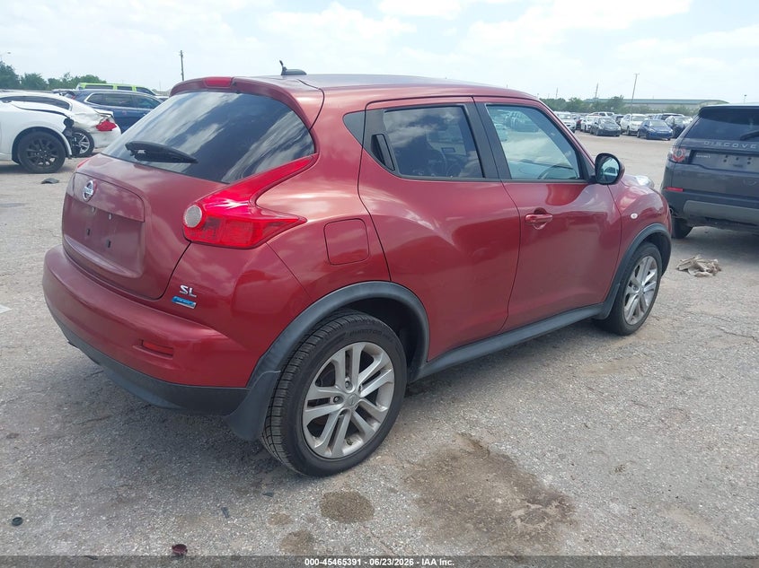Vin: jn8af5mr5dt225516, lot: 45963528, nissan juke sl 20134