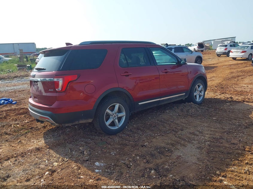 Vin: 1fm5k8d8xhgc79549, lot: 45963535, ford explorer xlt 20174