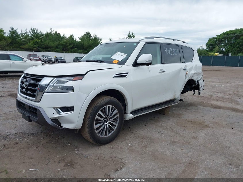 Vin: jn8ay2bb9p9837296, lot: 45963538, nissan armada sl 4wd 20232