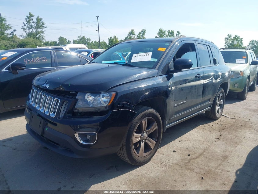 Vin: 1c4njdeb7gd799685, lot: 45963551, jeep compass high altitude edition 20162