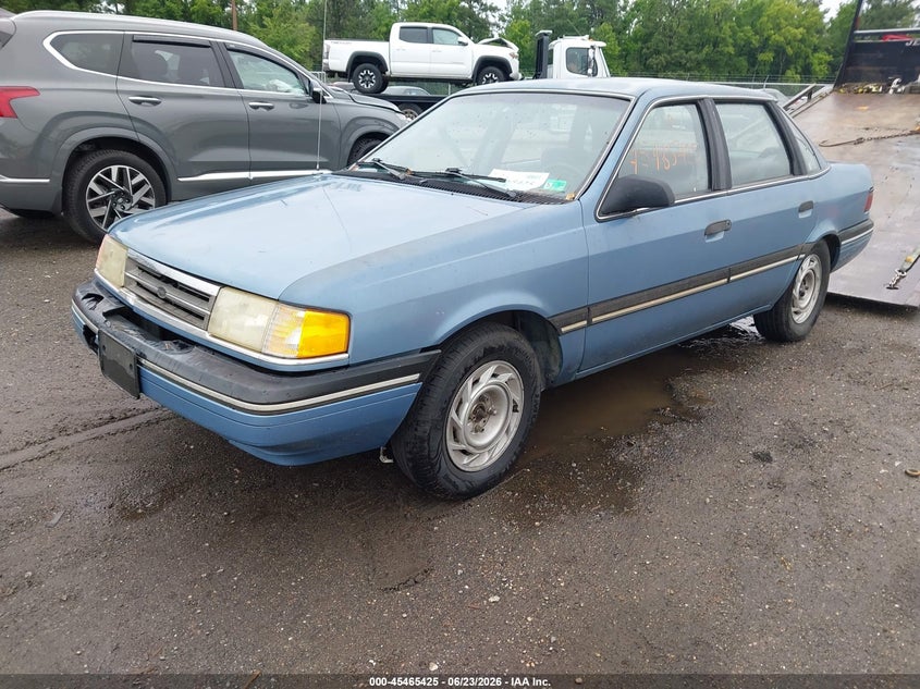 1991 FORD TEMPO SEDAN 2.3L H4 FI OHV F