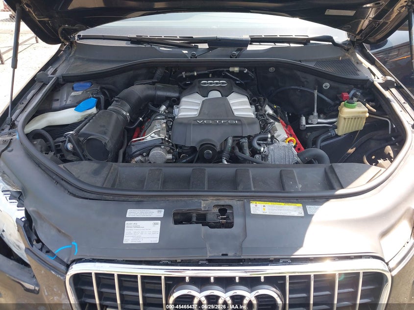 2014 Audi Q7 3.0T S Line Prestige VIN: WA1DGAFE9ED011756 Lot: 45465437