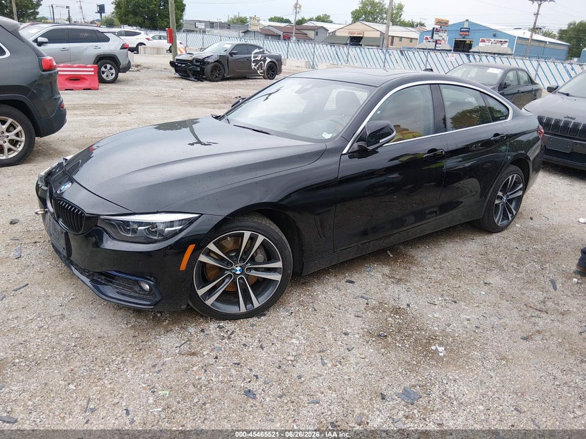 Vin: wba4j7c00lcd06489, lot: 45963658, bmw 440i gran coupe xdrive 20202