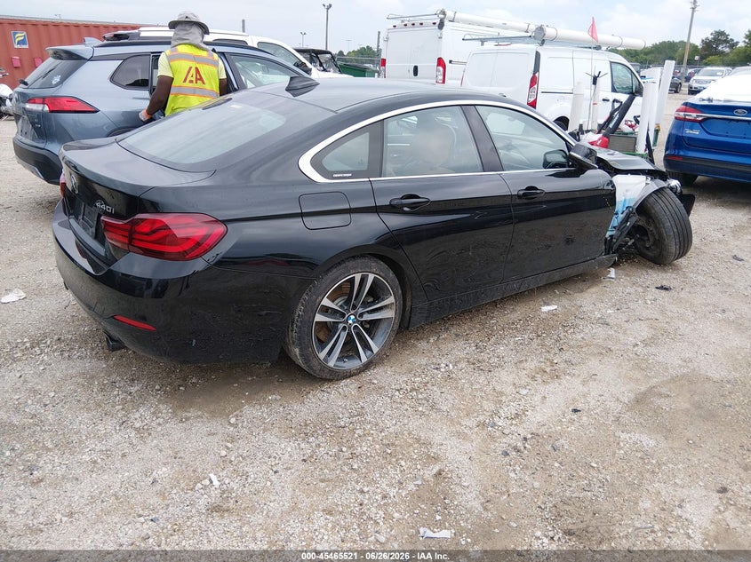 Vin: wba4j7c00lcd06489, lot: 45963658, bmw 440i gran coupe xdrive 20204