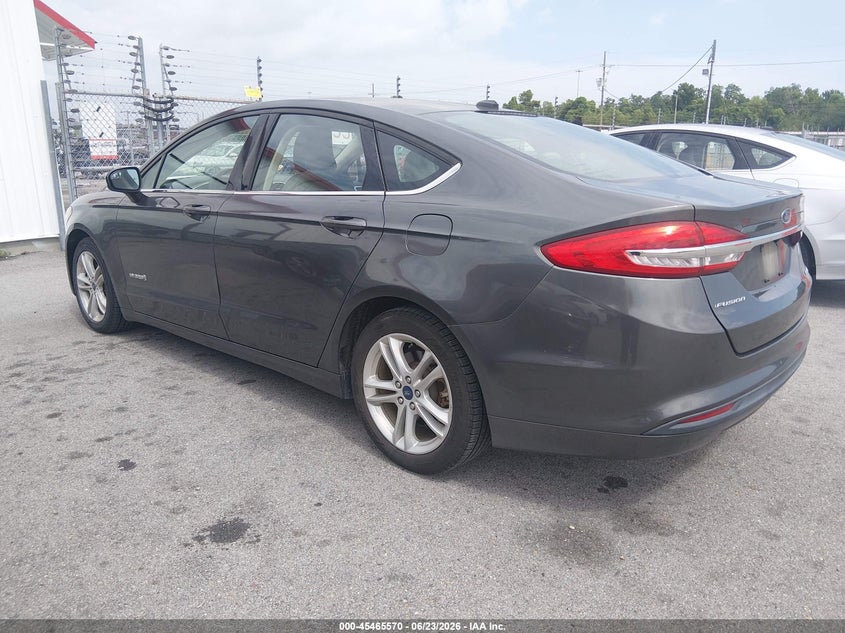 2018 FORD FUSION SEDAN 2.0L I-4 DOHC, VVT, 141HP