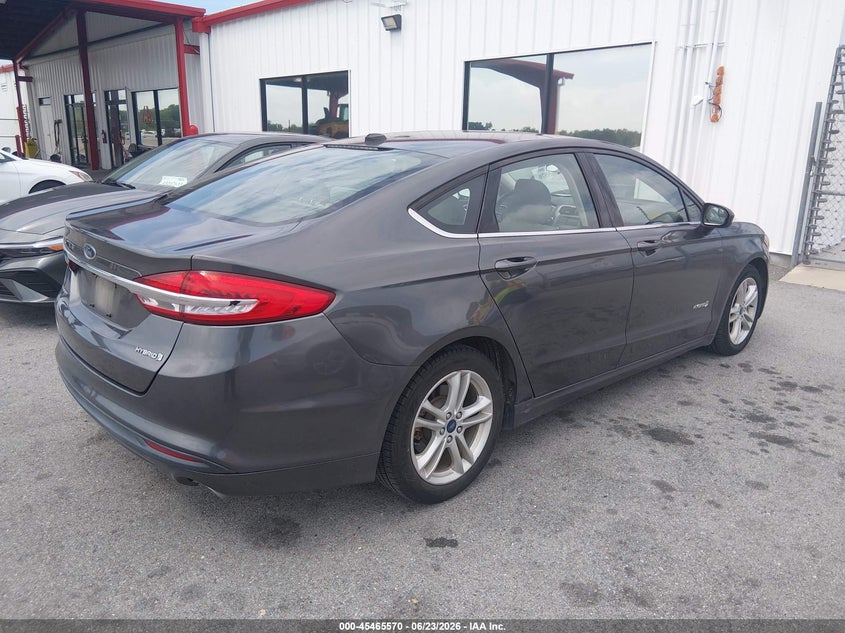 2018 FORD FUSION SEDAN 2.0L I-4 DOHC, VVT, 141HP