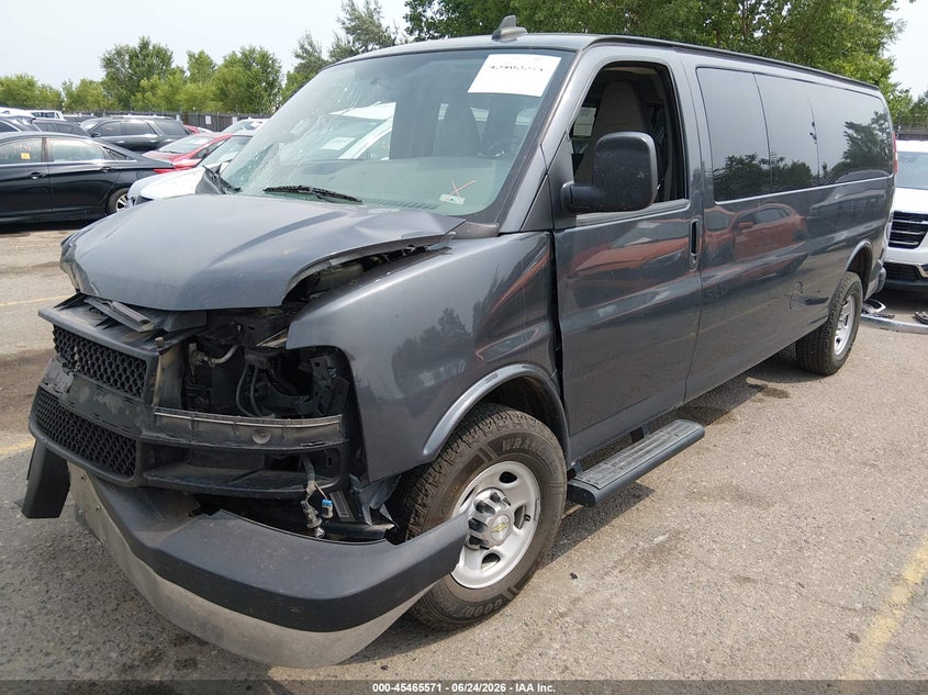 Vin: 1gazgpfg9g1269627, lot: 45963708, chevrolet express 3500 lt 20162