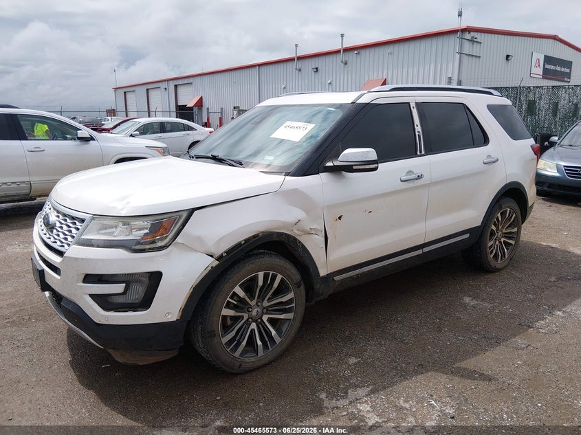 1FM5K8HT5HGB78692 2017 Ford Explorer Platinum photo 1