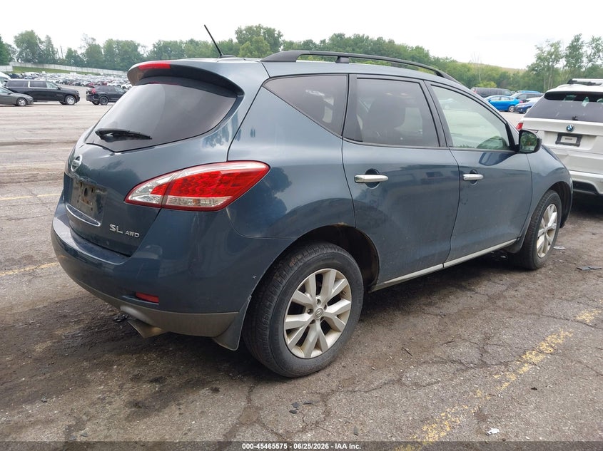 Vin: jn8az1mw0cw233560, lot: 45963712, nissan murano s/sl/le 20124