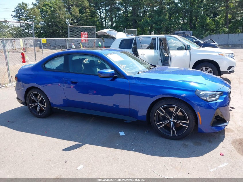 2024 BMW 230I xDrive VIN: 3MW33CM03R8E24143 Lot: 45465587
