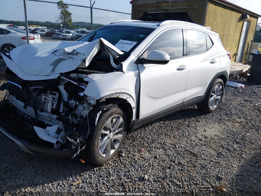 Vin: kl4mmfsl4pb160441, lot: 45963746, buick encore gx essence fwd 20232