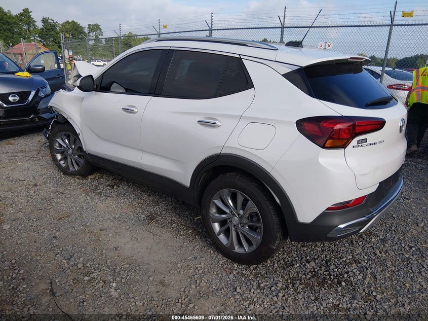 Vin: kl4mmfsl4pb160441, lot: 45963746, buick encore gx essence fwd 20233